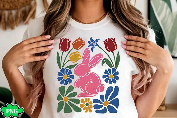 Download Happy Easter Bunny PNG, Boho Easter Png - Boho easter png Collection