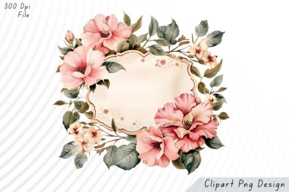 Download Petal Whispers Label Frame PNG Clipart - Frame Collection